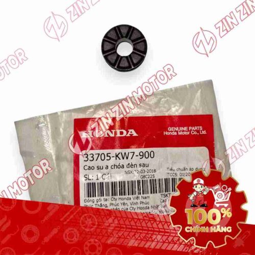 ĐỆM CAO SU BẮT ĐÈN HẬU SAU WAVE RSX 2019 2020 2021 2022 2023 , WAVE ALPHA 2017 - 2023 2024 - 2025, WAVE BLADE 110 33705KW7900 CHÍNH HÃNG