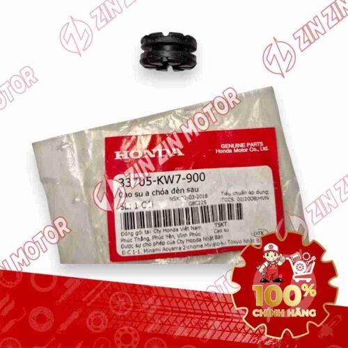 Alternative view of ĐỆM CAO SU BẮT ĐÈN HẬU SAU WAVE RSX 2019 2020 2021 2022 2023 , WAVE ALPHA 2017 - 2023 2024 - 2025, WAVE BLADE 110 33705KW7900 CHÍNH HÃNG