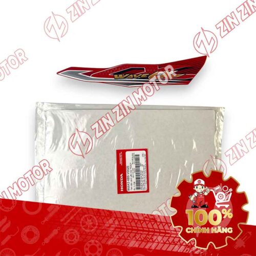 TEM CÁNH YÊM TRÁI WAVE ALPHA XE ĐỎ 2017 86643K89V00ZE CHÍNH HÃNG