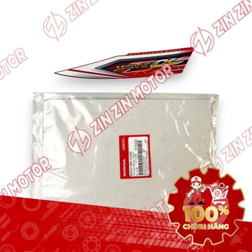 TEM CÁNH YÊM TRÁI WAVE ALPHA XE ĐỎ 2018 86643K89V20ZE CHÍNH HÃNG