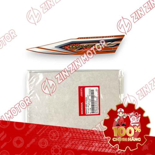 TEM CÁNH YÊM TRÁI WAVE ALPHA XE CAM 2018 86643K89V40ZA CHÍNH HÃNG