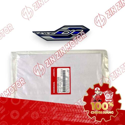 TEM CÁNH YÊM TRÁI WAVE ALPHA XANH ĐẬM 2023 86643K89V70ZB CHÍNH HÃNG