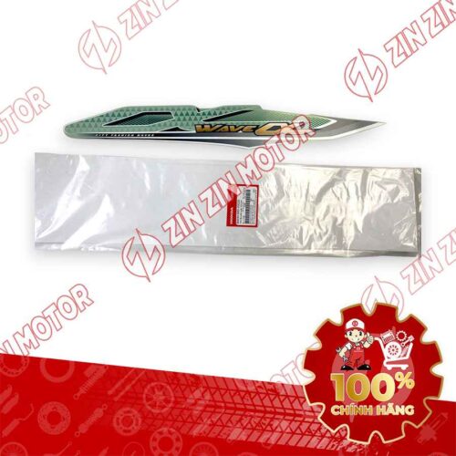 TEM ỐP SƯỜN WAVE ALPHA XE XANH CỐM 2017 PHẢI 86644K89V00ZA CHÍNH HÃNG