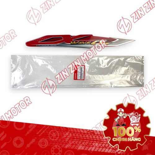TEM ỐP SƯỜN WAVE ALPHA XE ĐỎ 2017 PHẢI 86644K89V00ZE CHÍNH HÃNG