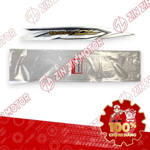 TEM ỐP SƯỜN WAVE ALPHA XE TRẮNG 2018 PHẢI 86644K89V20ZC CHÍNH HÃNG