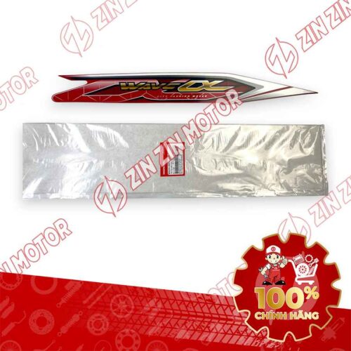 TEM ỐP SƯỜN WAVE ALPHA XE ĐỎ 2018 PHẢI 86644K89V20ZE CHÍNH HÃNG