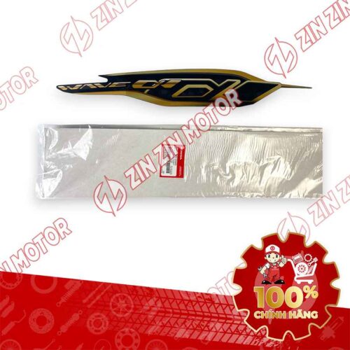 TEM ỐP SƯỜN WAVE ALPHA ĐEN BÓNG 2021-2022 PHẢI 86644K89V50ZD CHÍNH HÃNG