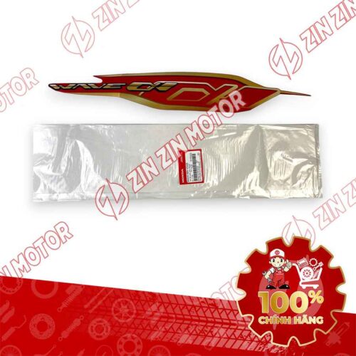 TEM ỐP SƯỜN WAVE ALPHA XE ĐỎ PBTC 2021-2022 PHẢI 86644K89V50ZE CHÍNH HÃNG