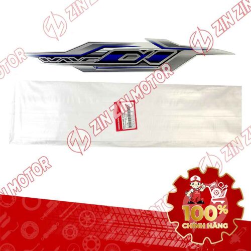 TEM ỐP SƯỜN WAVE ALPHA XE TRẮNG 2023 PHẢI 86644K89V70ZB CHÍNH HÃNG