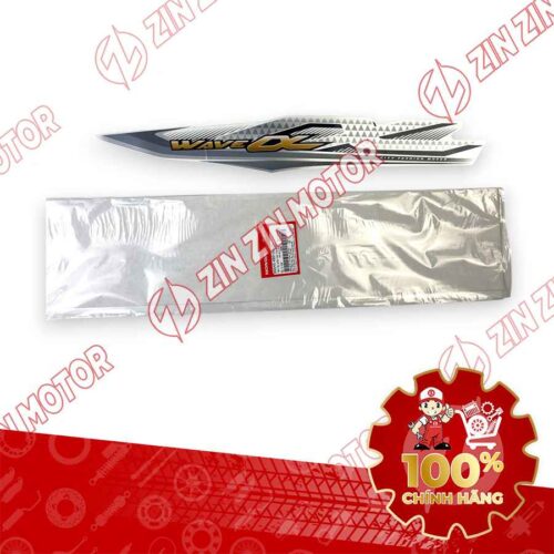 TEM ỐP SƯỜN WAVE ALPHA XE TRẮNG 2017 TRÁI 86645K89V00ZC CHÍNH HÃNG
