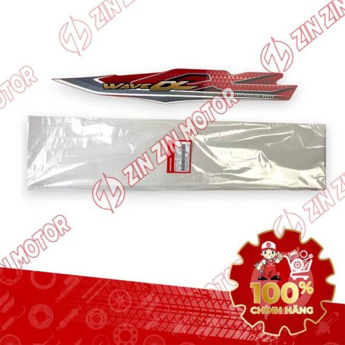 TEM ỐP SƯỜN WAVE ALPHA XE ĐỎ 2017 TRÁI 86645K89V00ZE CHÍNH HÃNG