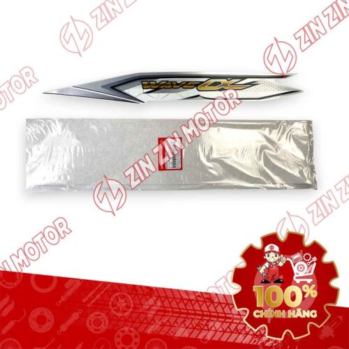 TEM ỐP SƯỜN WAVE ALPHA XE TRẮNG 2018 TRÁI 86645K89V20ZC CHÍNH HÃNG