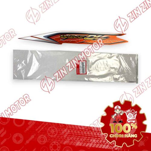 TEM ỐP SƯỜN WAVE ALPHA XE CAM 2018 TRÁI 86645K89V40ZA CHÍNH HÃNG