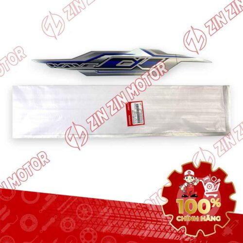 TEM ỐP SƯỜN WAVE ALPHA XE TRẮNG 2023 TRÁI 86645K89V70ZB CHÍNH HÃNG