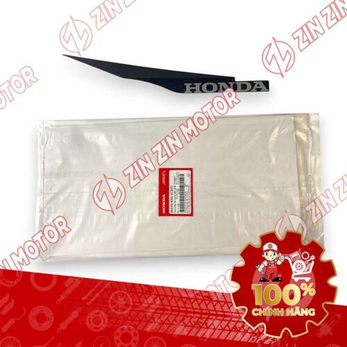 TEM ỐP TRUNG TÂM WAVE RSX 2019 2020 PHIÊN BẢN BÁNH CĂM PHANH CƠ/ĐĨA XE XÁM ĐEN BÊN PHẢI 86645K90VC0ZC CHÍNH HÃNG