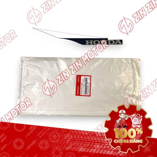 TEM ỐP TRUNG TÂM WAVE RSX 2019 2020 PHIÊN BẢN BÁNH CĂM PHANH CƠ/ĐĨA | PHIÊN BẢN BÁNH MÂM PHANH ĐĨA XE TRẮNG ĐEN BÊN PHẢI 86645K90VC0ZD CHÍNH HÃNG
