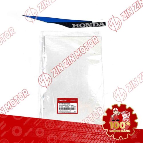 TEM ỐP TRUNG TÂM WAVE RSX 2019 2020 PHIÊN BẢN BÁNH CĂM PHANH CƠ/ĐĨA | PHIÊN BẢN BÁNH MÂM PHANH ĐĨA XE XANH ĐEN BÊN PHẢI 86645K90VC0ZF CHÍNH HÃNG