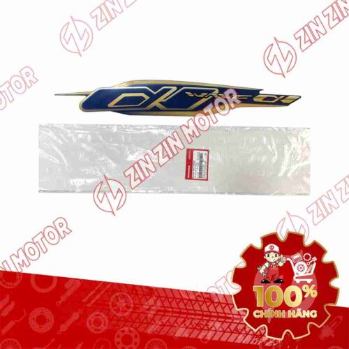 TEM ỐP SƯỜN WAVE ALPHA XANH ĐẬM 2021-2022 TRÁI 86645K89V50ZA CHÍNH HÃNG