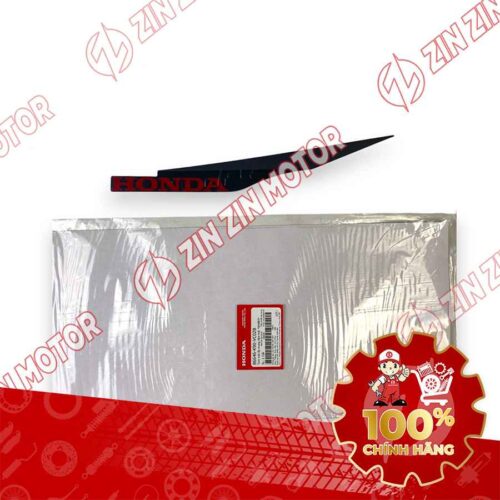 TEM ỐP TRUNG TÂM WAVE RSX 2019 2020 PHIÊN BẢN BÁNH MÂM PHANH ĐĨA XE XÁM ĐỎ BÊN TRÁI 86646K90VC0ZB CHÍNH HÃNG