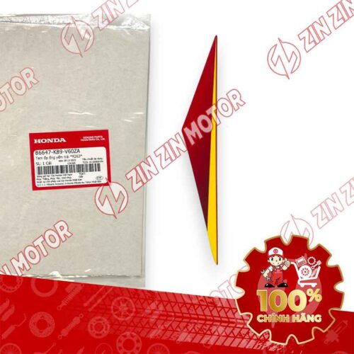 TEM ỐP YẾM TRONG WAVE ALPHA 2021-2022 ĐỎ PHIÊN BẢN GIỚI HẠN TEM YẾM TRONG TRÁI 86647K89V60ZA CHÍNH HÃNG