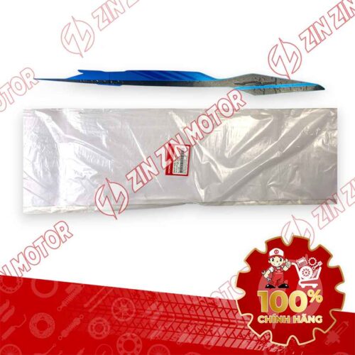 TEM ỐP SƯỜN WAVE RSX 2019 2020 PHIÊN BẢN BÁNH MÂM PHANH ĐĨA XE XANH ĐEN BÊN PHẢI MIẾNG TRÊN 86647K90VE0ZE CHÍNH HÃNG
