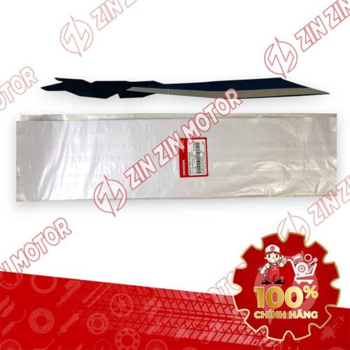 TEM ỐP SƯỜN WAVE RSX 2021 2022 PHIÊN BẢN BÁNH MÂM THẮNG ĐĨA XE XANH XÁM BÊN PHẢI MIẾNG TRÊN 86647K90VH0ZA CHÍNH HÃNG
