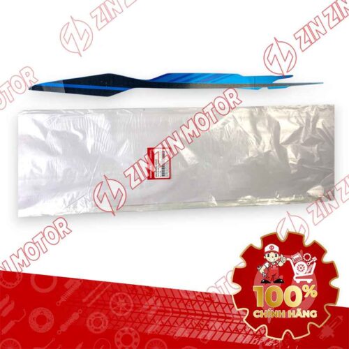 TEM ỐP SƯỜN WAVE RSX 2019 2020 PHIÊN BẢN BÁNH MÂM PHANH ĐĨA XE XANH ĐEN BÊN TRÁI MIẾNG TRÊN 86648K90VE0ZE CHÍNH HÃNG
