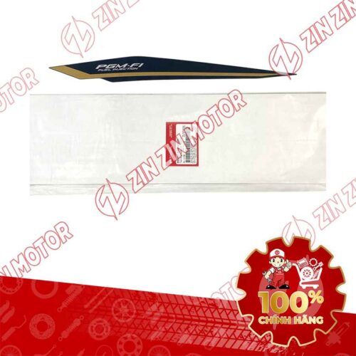 TEM ỐP SƯỜN WAVE RSX 2023 PHIÊN BẢN ĐẶC BIỆT BÁNH CĂM PHANH ĐĨA (XE ĐEN NHÁM) TEM TRÁI DƯỚI 86652K90VJ0ZA CHÍNH HÃNG