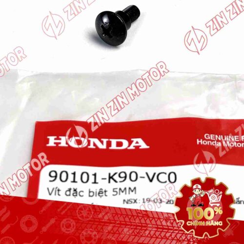 VÍT 5MM BẮT YẾM ỐP Ổ KHÓA WAVE RSX 2019 2020 2021 2022 2023 90101K90VC0 CHÍNH HÃNG