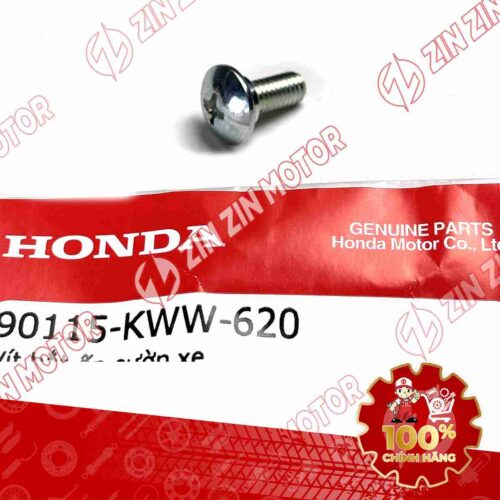 VÍT BẮT ỐP SƯỜN, DÈ SAU WAVE ALPHA 2017 - 2023 2024 - 2025, WAVE BLADE 110 90115KWW620 CHÍNH HÃNG