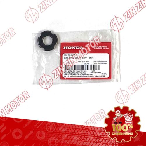 ĐAI ỐC KHÓA 14MM CHUÔNG NỒI TRƯỚC WAVE RSX 2019 2020 2021 2022 2023 , WAVE ALPHA 2017 - 2023 2024 - 2025, WAVE BLADE 110 90231087010 CHÍNH HÃNG