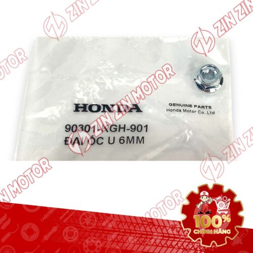 ĐAI ỐC 6MM BẮT CẦN KÉO PHANH THẮNG SAU WAVE RSX 2019 2020 2021 2022 2023 , WAVE ALPHA 2017 - 2023 2024 - 2025, WAVE BLADE 110 90301KGH901 CHÍNH HÃNG