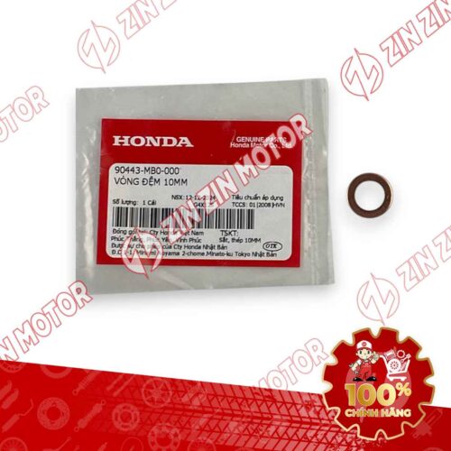 VÒNG ĐỆM 10.2MM CẢM BIẾN NHIỆT ĐỘ DẦU NHỚT WAVE RSX 2019 2020 2021 2022 2023 90443MB0000 CHÍNH HÃNG