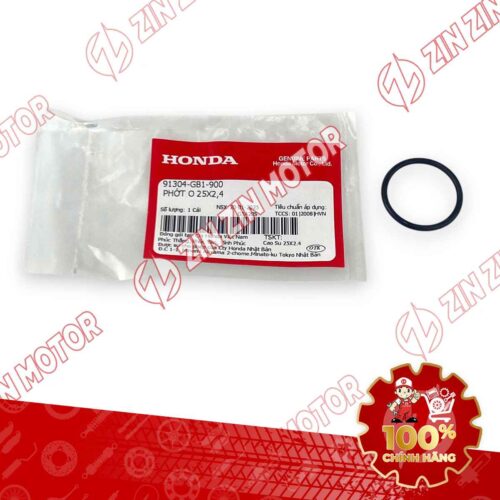 PHỚT O 25X2.4, RON CO XĂNG, CỔ HÚT WAVE ALPHA 2017 - 2023 2024 - 2025, WAVE BLADE 110 91304GB1900 CHÍNH HÃNG