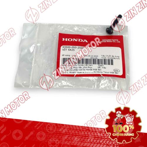 VÍT 5X25MM BẮT ỐP TAY GA WAVE RSX 2019 2020 2021 2022 2023 , WAVE ALPHA 2017 - 2023 2024 - 2025, WAVE BLADE 110 93500050250G CHÍNH HÃNG