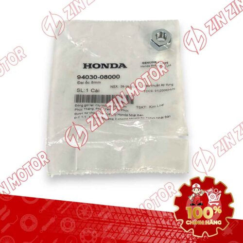 ĐAI ỐC 8MM, TÁN CHỈNH CÔN NỒI WAVE RSX 2019 2020 2021 2022 2023 , WAVE ALPHA 2017 - 2023 2024 - 2025,WAVE BLADE 110 9403008000 CHÍNH HÃNG