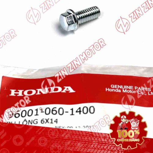ỐC, BU LÔNG 6X14MM BẮT DÈ B WAVE RSX 2019 2020 2021 2022 2023 , WAVE ALPHA 2017 - 2023 2024 - 2025, WAVE BLADE 110 960010601400 CHÍNH HÃNG