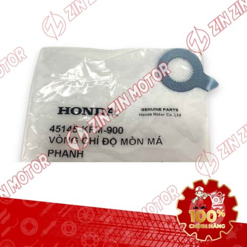 VÒNG CHỈ ĐỘ MÒN MÁ PHANH WAVE RSX 2019 2020 2021 2022 2023 , WAVE ALPHA 2017 - 2023 2024 - 2025, WAVE BLADE 110 45145KFM900 CHÍNH HÃNG