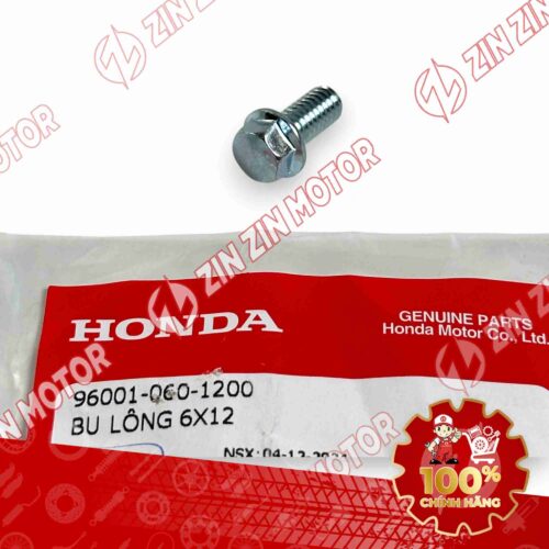 ỐC, BU LÔNG 6X12MM BẮT DÈ TRƯỚC WAVE RSX 2019 2020 2021 2022 2023 , WAVE ALPHA 2017 - 2023 2024 - 2025 960010601200 CHÍNH HÃNG Copy