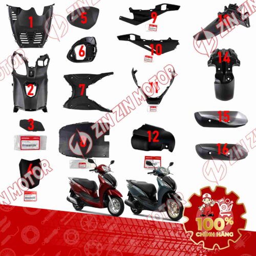 NHỰA NHÁM LEAD 2025 (125 4VAL) CHÍNH HÃNG