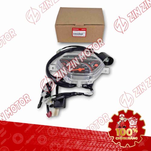 ĐỒNG HỒ WAVE BLADE 2017 - 2025 NỀN ĐỎ TRÒN 37200K57A21 CHÍNH HÃNG