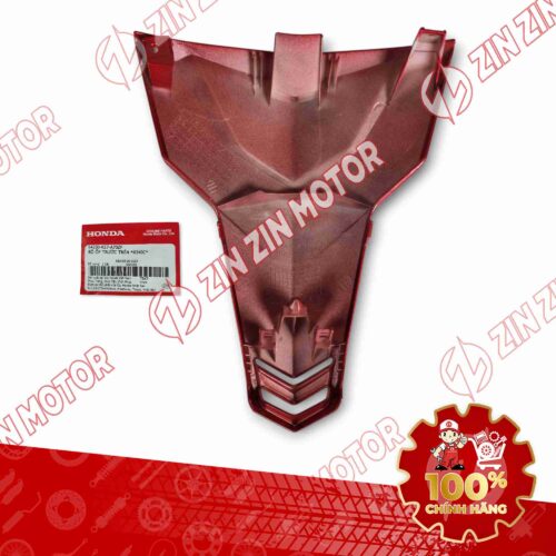 Alternative view of MẶT NẠ TRƯỚC WAVE BLADE 110 2017 - 2025 ĐỎ R-340C TEM ĐEN 64200K57A70ZF CHÍNH HÃNG