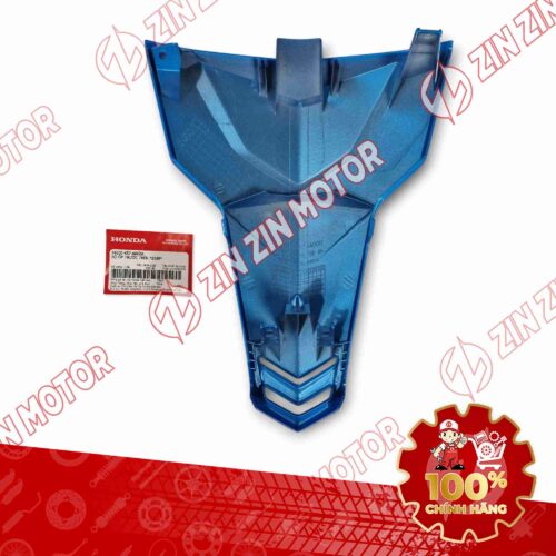 Alternative view of MẶT NẠ TRƯỚC WAVE BLADE 110 2017 - 2025 XANH TEM TRẮNG 64200K57AB0ZA CHÍNH HÃNG