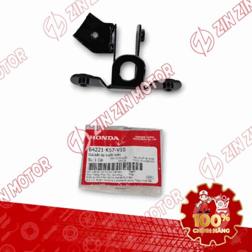 Alternative view of PÁT BẮT MẶT NẠ TRƯỚC WAVE BLADE 2017 - 2025 64221K57V10 CHÍNH HÃNG