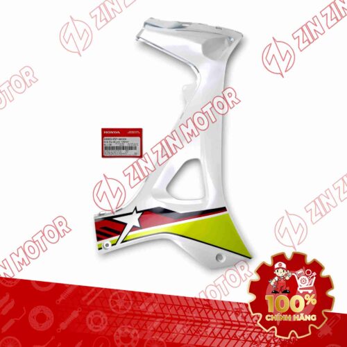 ỐP CÁNH YẾM TRONG WAVE BLADE 110 ĐỎ TRẮNG RACING 2018 BÊN PHẢI 64460K57A60ZA CHÍNH HÃNG