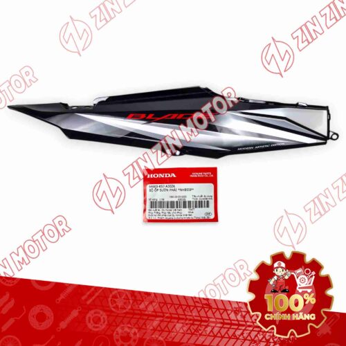 ỐP SƯỜN WAVE BLADE 110 TRẮNG ĐEN 2018 BẢN TIÊU CHUẨN BÊN PHẢI 64600K57A30ZA CHÍNH HÃNG