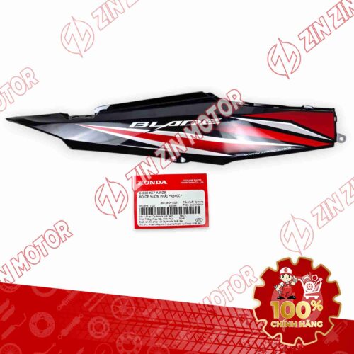 ỐP SƯỜN WAVE BLADE 110 ĐỎ ĐEN 2018 BẢN TIÊU CHUẨN BÊN PHẢI 64600K57A30ZB CHÍNH HÃNG