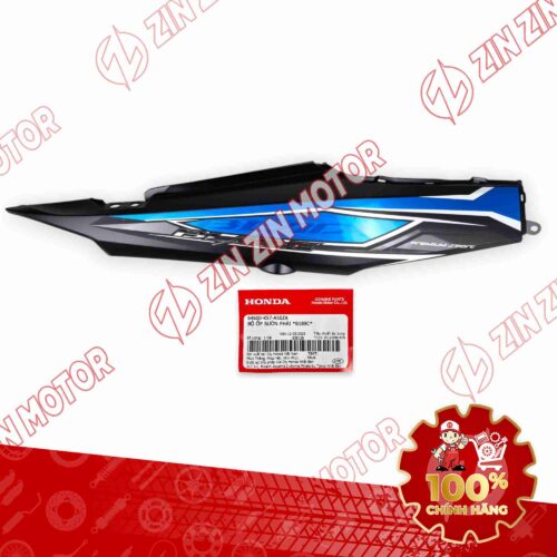 ỐP SƯỜN WAVE BLADE 110 ĐEN XANH 2018 BẢN THỂ THAO BÊN PHẢI 64600K57A50ZA CHÍNH HÃNG