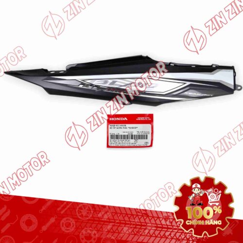 ỐP SƯỜN WAVE BLADE 110 ĐEN TRẮNG 2018 BẢN THỂ THAO BÊN PHẢI 64600K57A50ZB CHÍNH HÃNG