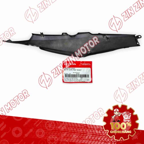 Alternative view of ỐP SƯỜN WAVE BLADE 110 ĐEN ĐỎ 2018 BẢN THỂ THAO BÊN PHẢI 64600K57A50ZC CHÍNH HÃNG